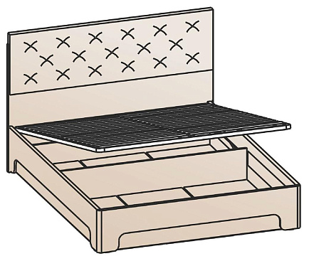 Кровать с подъемным механизмом 120х200 КРП-1201