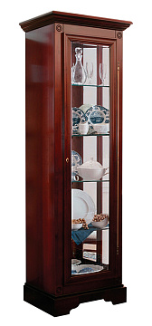 Шкаф с витриной ММ-174-07/01
