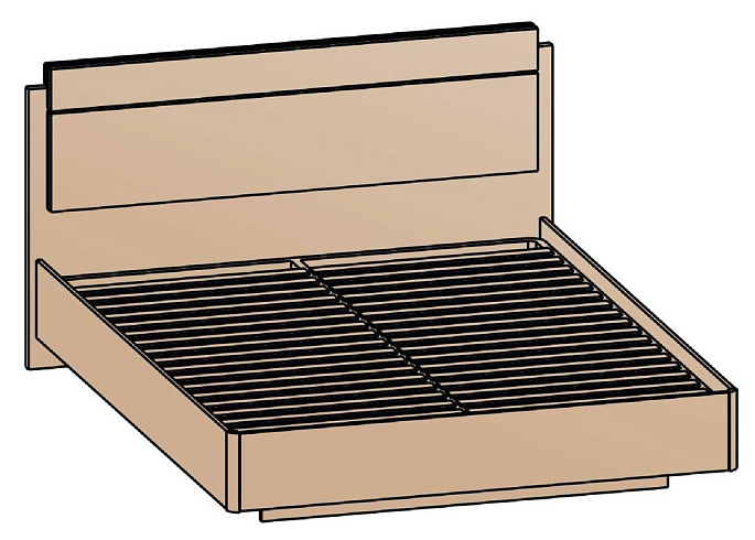 Кровать 140х200   КР-8-16-14