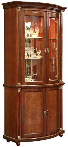 Шкаф с витриной   П244.15