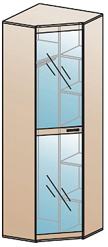 Шкаф для одежды угловой ШК-816  