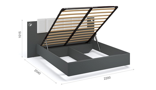 Кровать МИ 160 (подъемник) 
