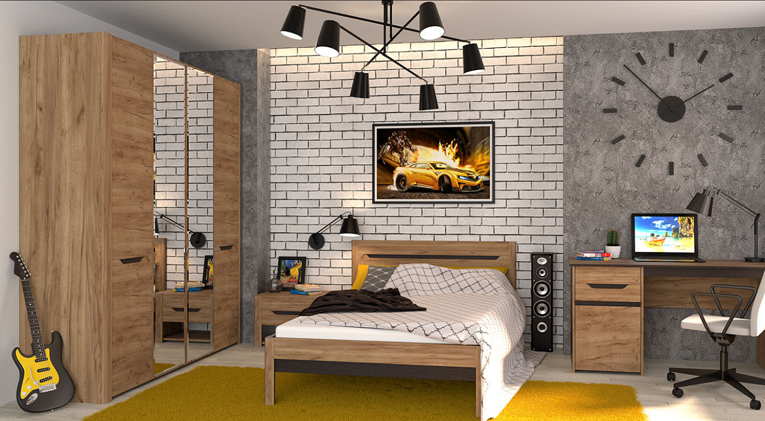 Афина Дуб крафт