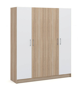 Распашной шкаф 4дв без зеркал 