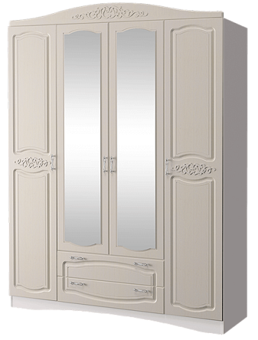 Шкаф четырехдверный   