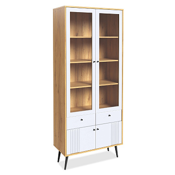 Пенал-витрина 2-дв 