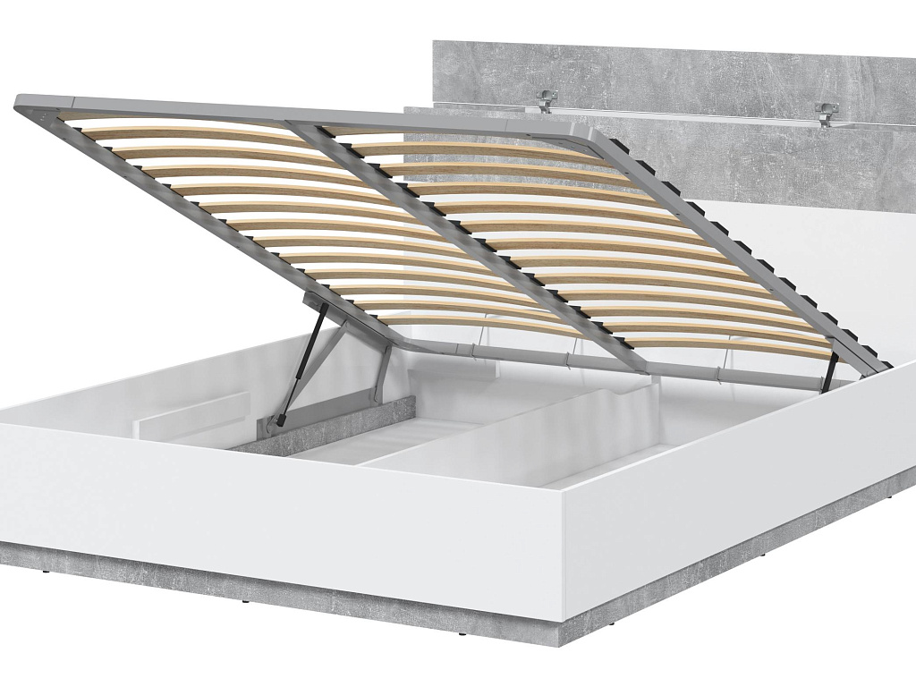 Кровать двойная (С подъемным механизмом)   QZ-К160