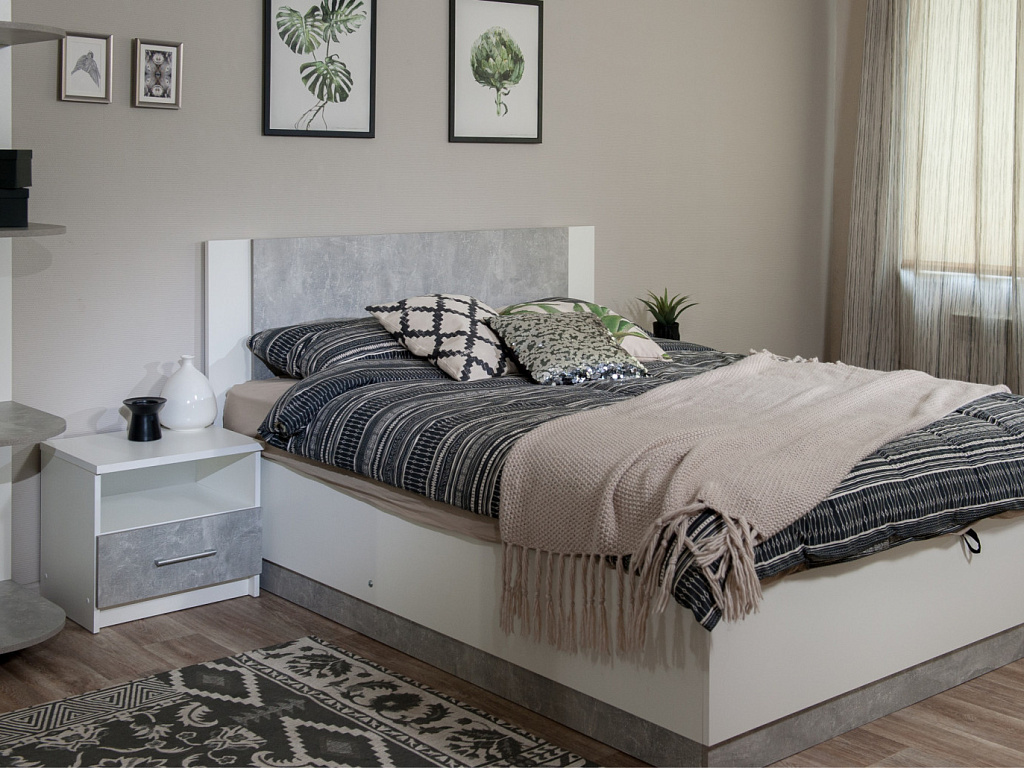 Прикроватная тумбочка (2 шт)   