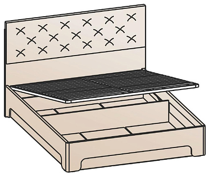 Кровать с подъемным механизмом 160х200 КРП-1203