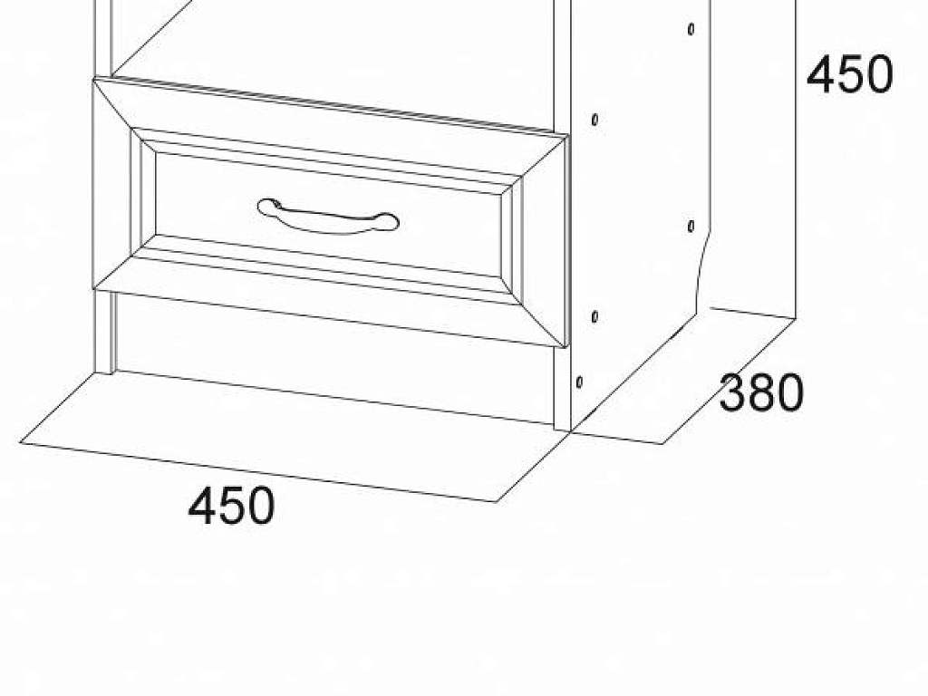 Тумба прикроватная   00-00103041