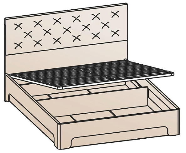 Кровать с подъемным механизмом 180х200   КРП-1204