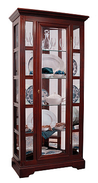 Шкаф с витриной ММ-174-01/01