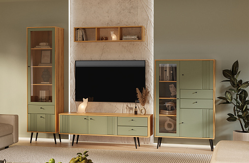 Вега Саксония Серо-зеленый