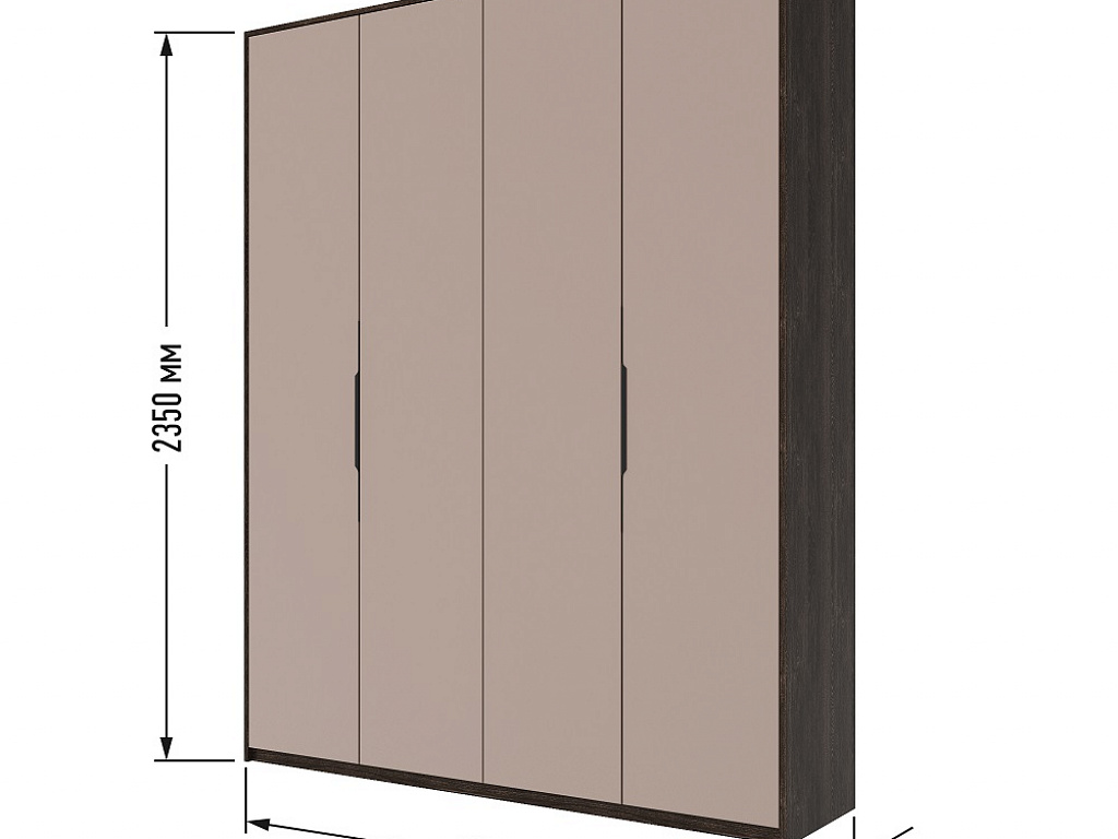 Шкаф для одежды 4Д   КМК 0970.1