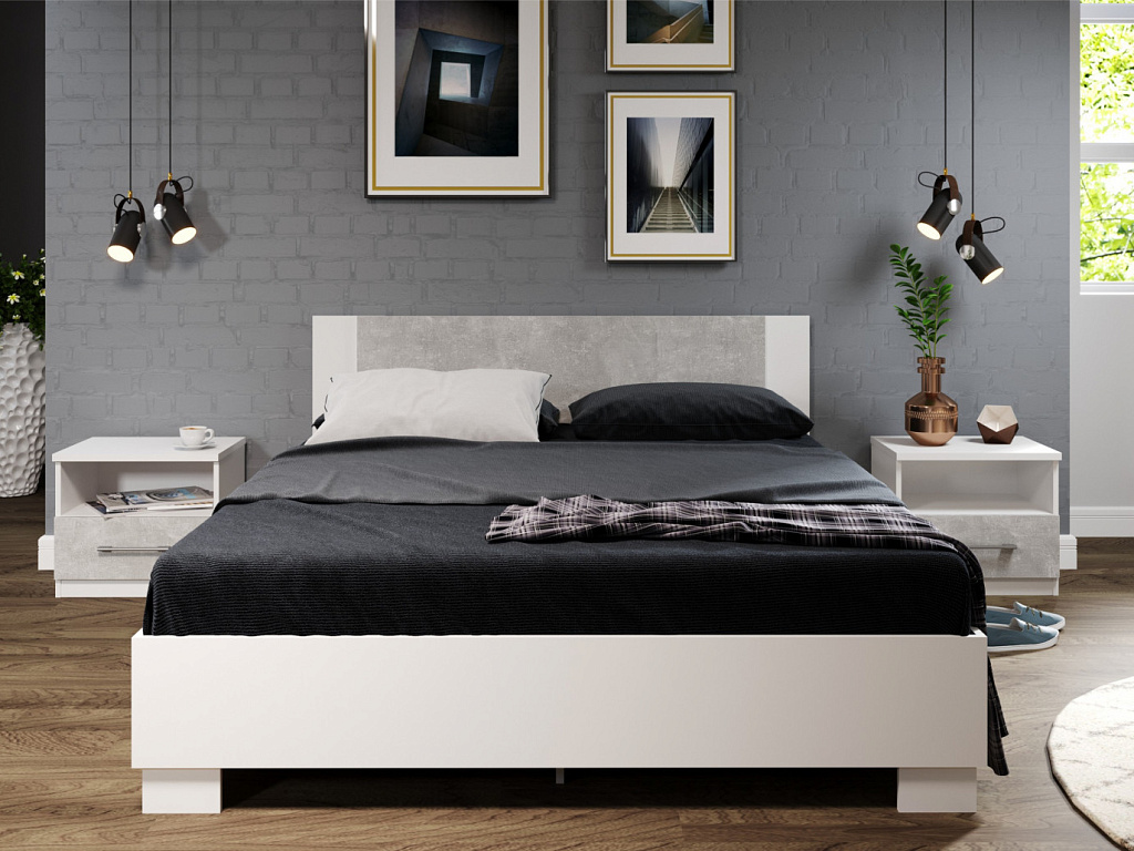 Кровать с основанием 140х200   