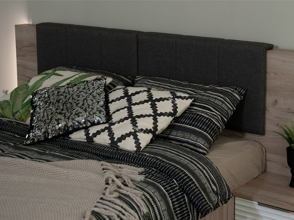 Кровать МИ 160х200 без ламелей   