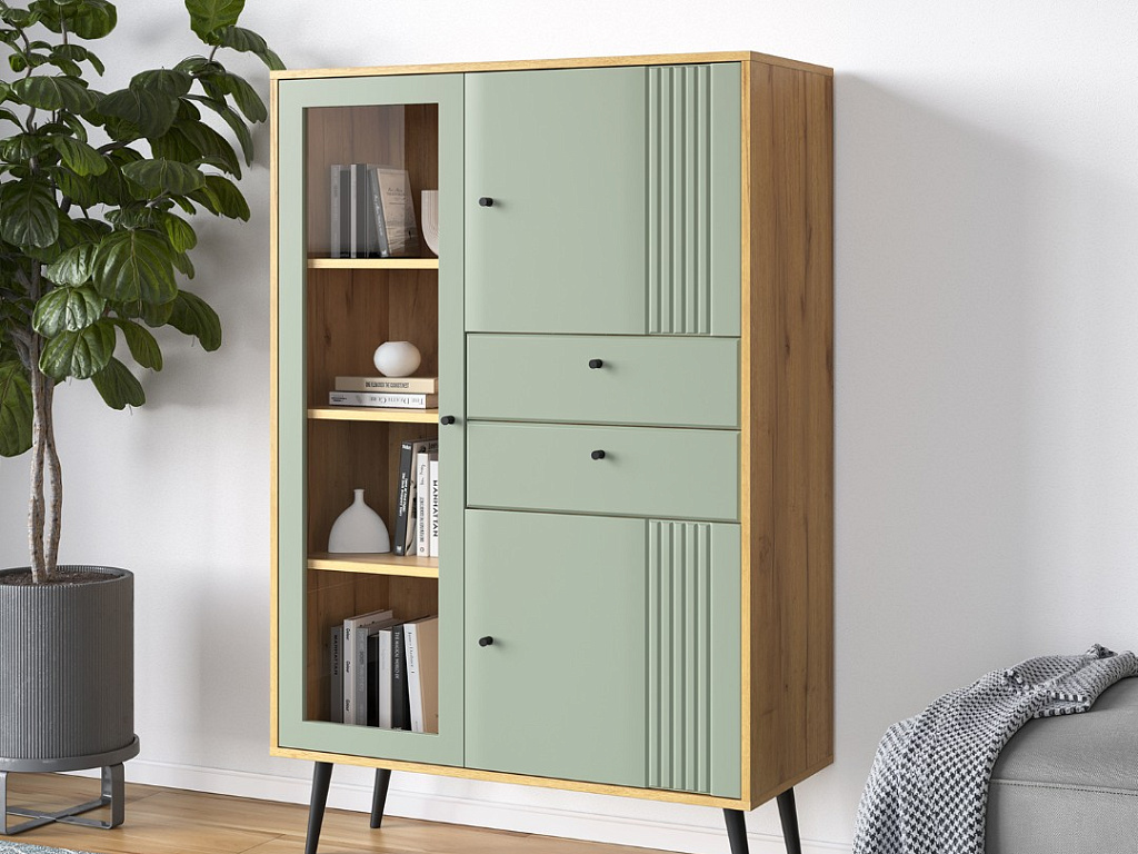 Пенал низкий (1 стекл)   