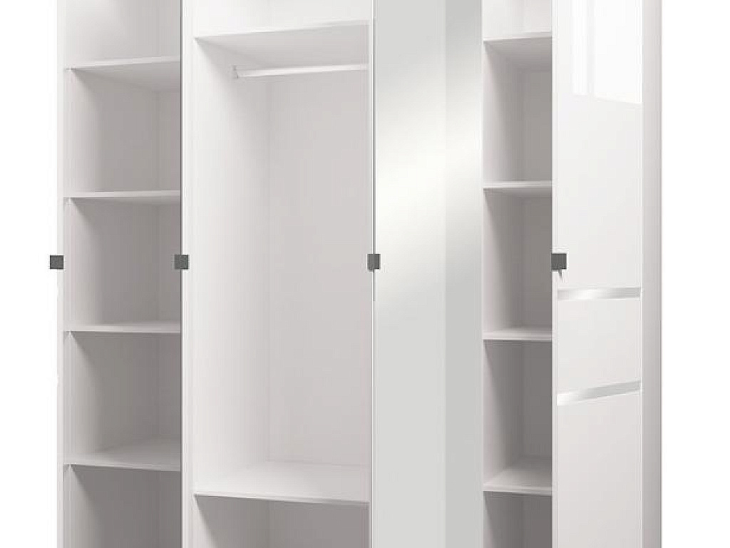 Шкаф 4-хдверный с зеркалом   1