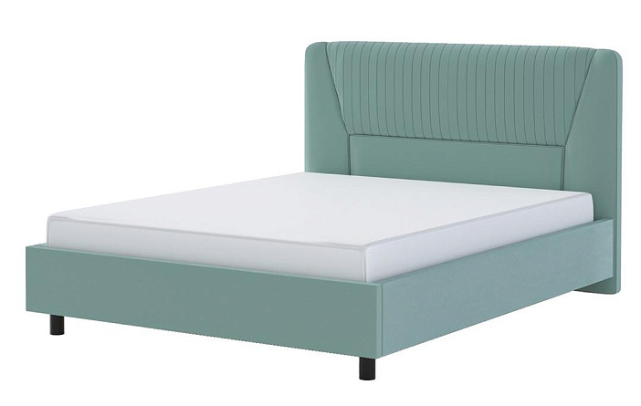 Кровать 11М2 с подъемным механизмом 1400 Микровелюр Mineral   