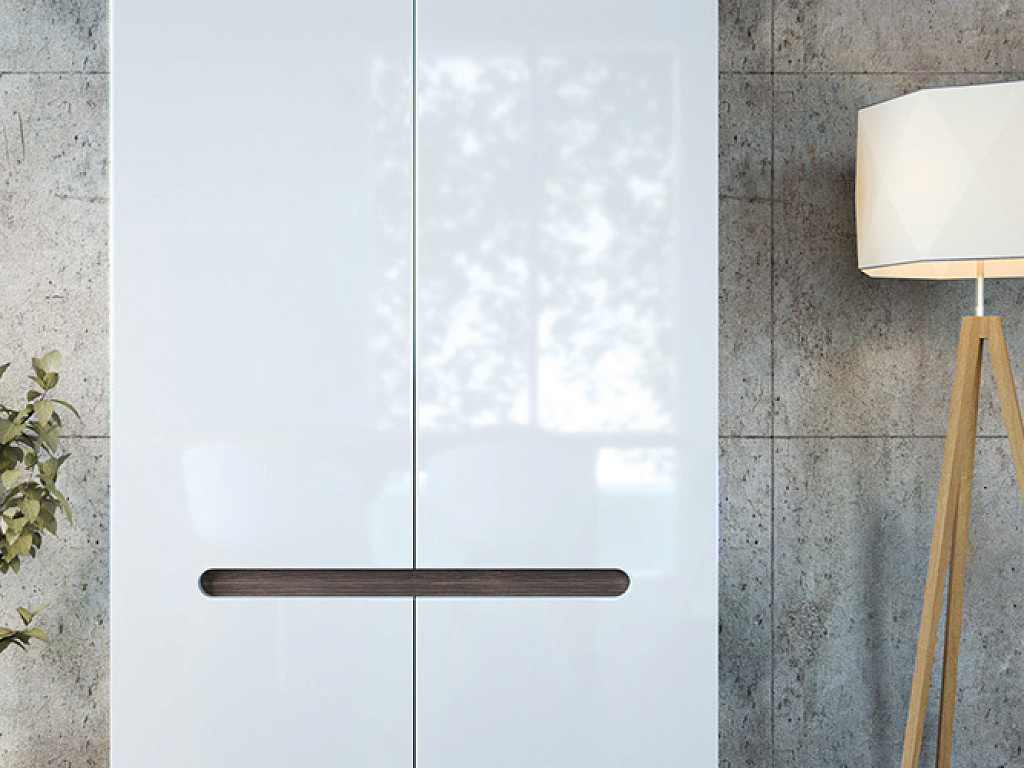 Шкаф  Azteca Белая SZF2D/21/11