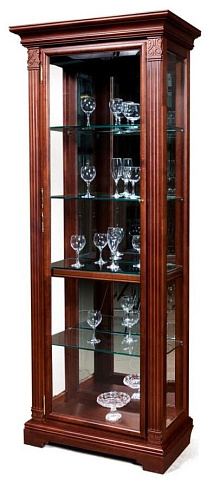 Шкаф с витриной (левый)   ГМ 5901-01