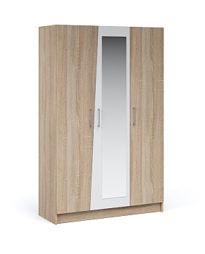 Распашной шкаф 3дв с зеркалами 