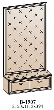 Вешалка В-1907