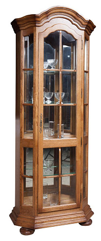 Шкаф с витриной (правый)   ГМ 5267С