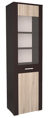 Шкаф с витриной   КЛ-5-1
