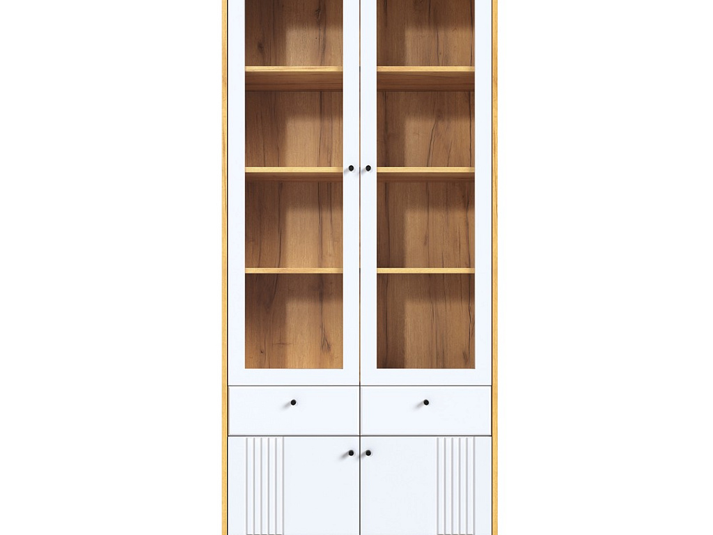 Пенал-витрина 2-дв   
