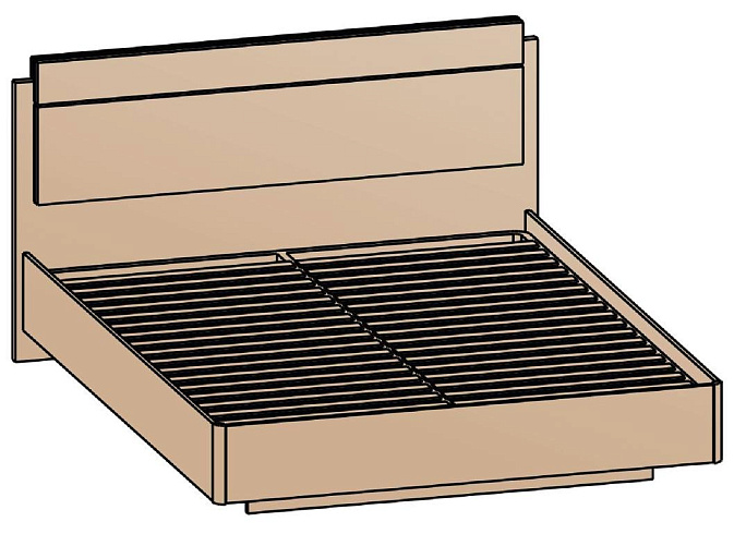 Кровать 120х200   КР-8-16-12