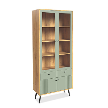 Пенал-витрина 2-дв 