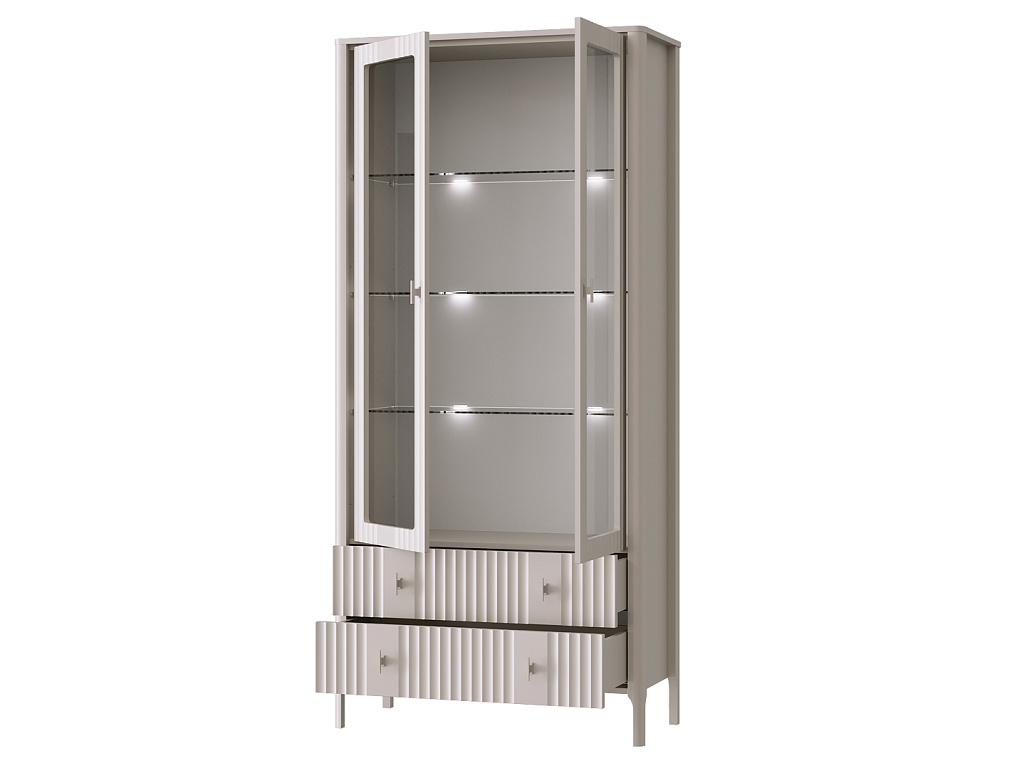 Шкаф с подсветкой  Dalia REG2W2S