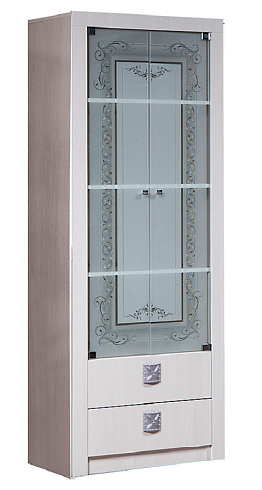 Шкаф с витриной   КМК 0407.1