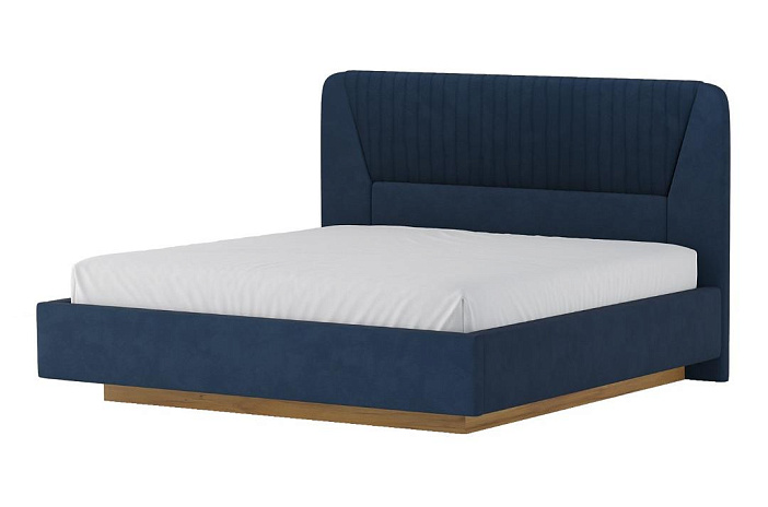 Кровать 11М2 с подъемным механизмом 1800 Микровелюр Catania Dark blue   
