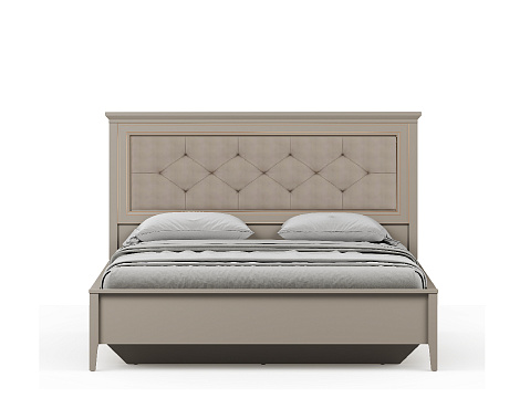 Кровать с мягким элементом c гибким основанием LOZ160х200