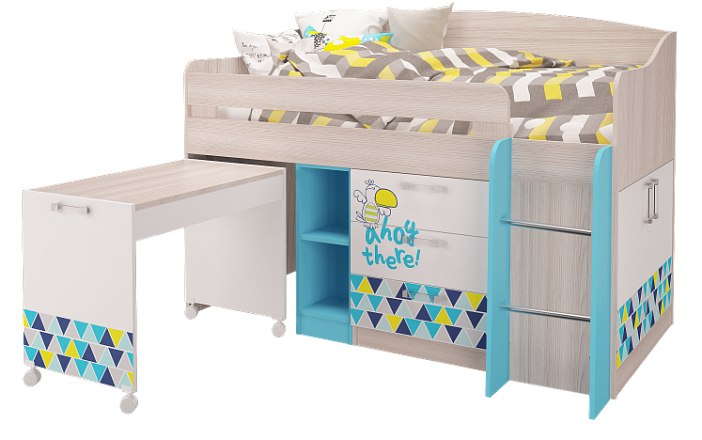 Кровать-чердак 80*170   