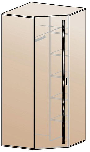 Шкаф для одежды угловой   ШК-836