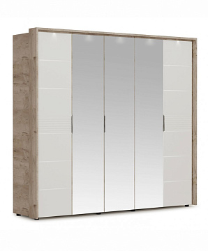 Шкаф 5дв (ДЗЗЗД) с порталом 