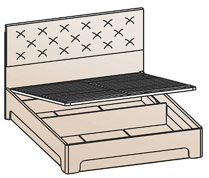 Кровать с подъемным механизмом 120х200 КРП-1201