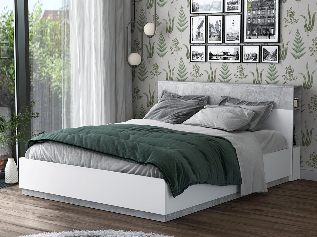 Кровать двойная   QZ-К160