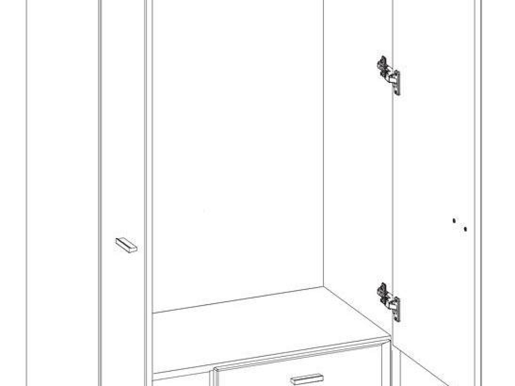 Шкаф  Grace SZF2D2S