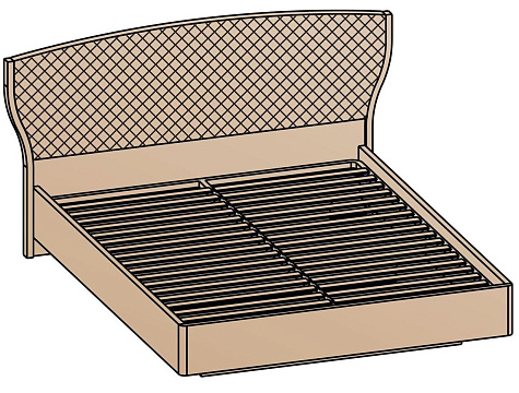 Кровать 160х200 (основание 16 мм) КР-20-16-16