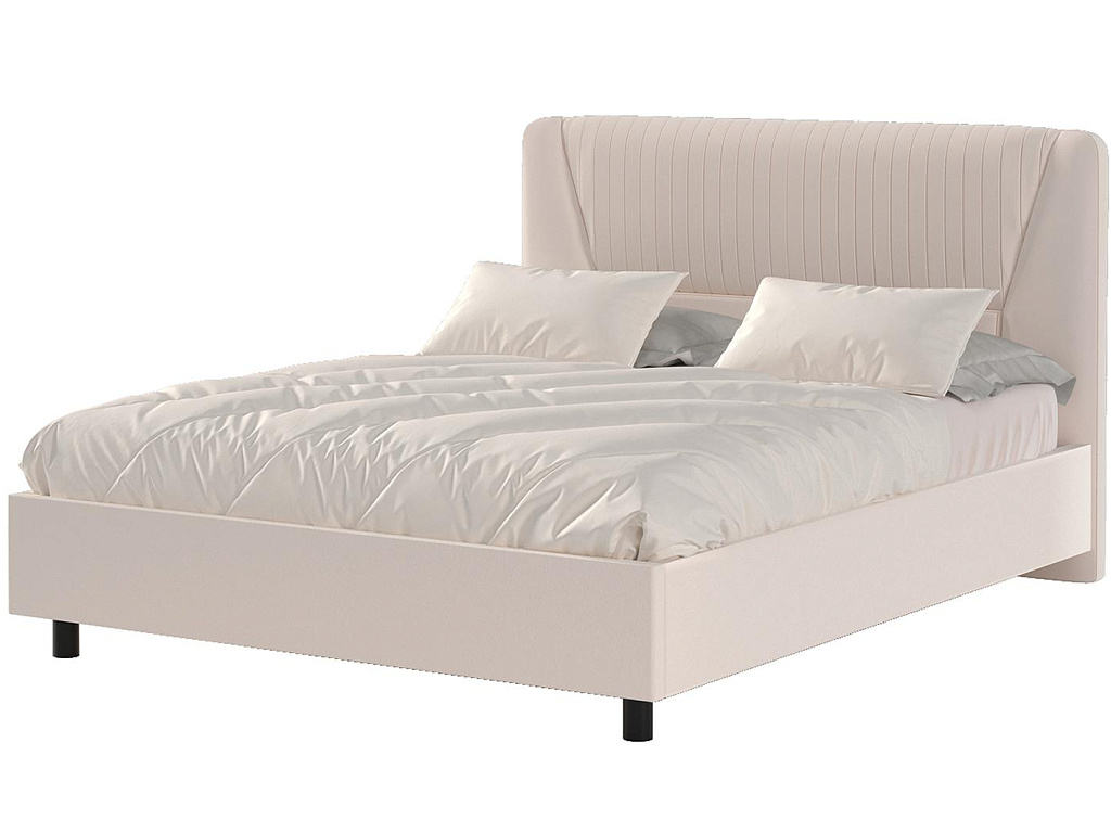 Кровать 11М2 с подъемным механизмом 1600 Микровелюр Catania Ivory   