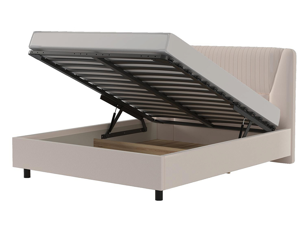 Кровать 11М2 с подъемным механизмом 1800 Микровелюр Catania Ivory   