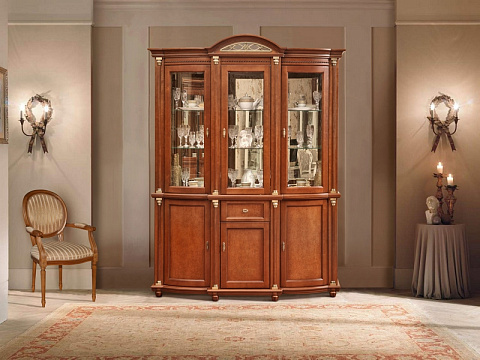 Шкаф с витриной П244.11