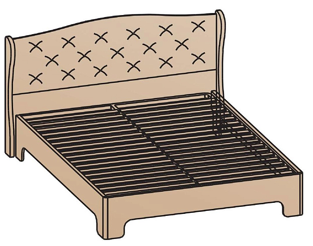 Кровать 120х200   КР-1701