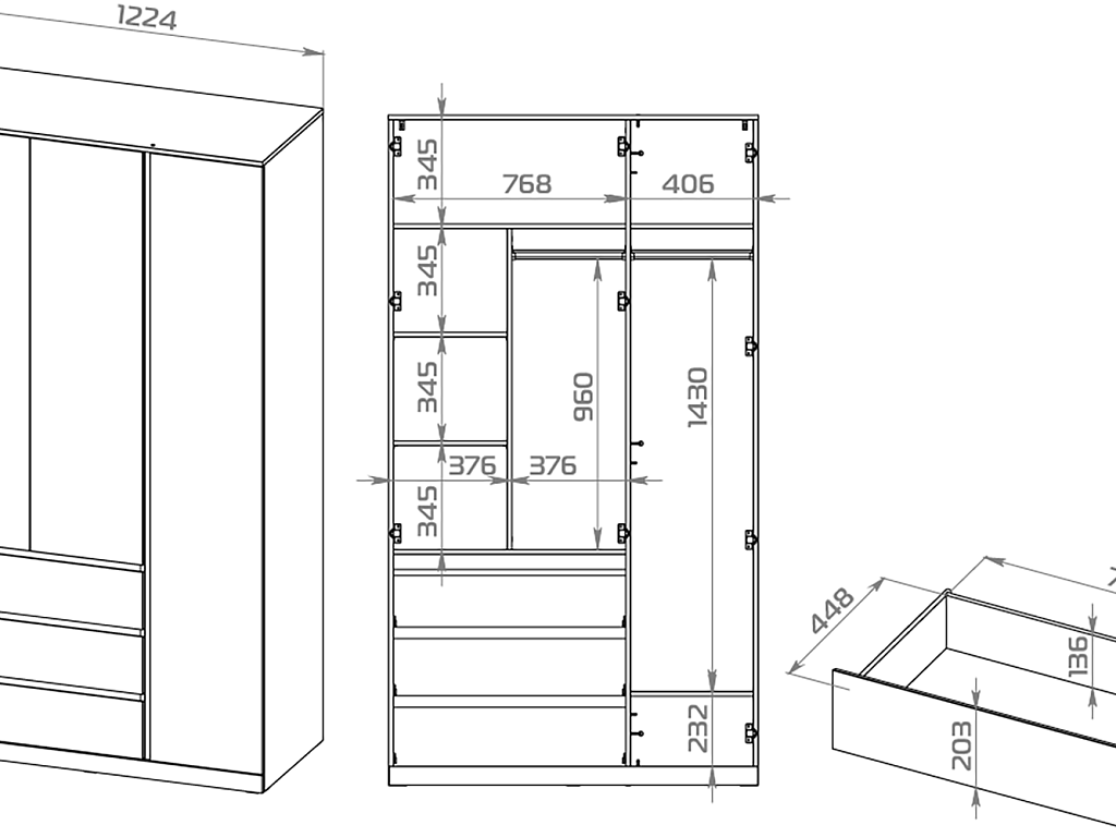 Шкаф Stor (123)   02894