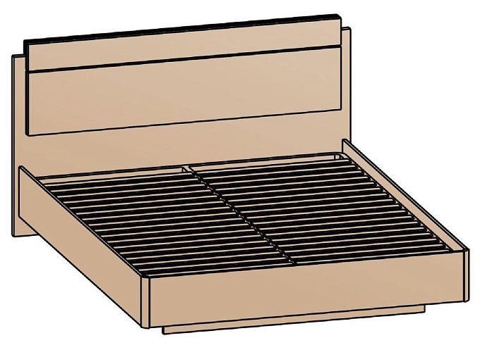 Кровать 160х200   КР-8-16-16