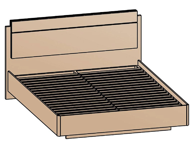 Кровать 160х200   КР-8-16-16